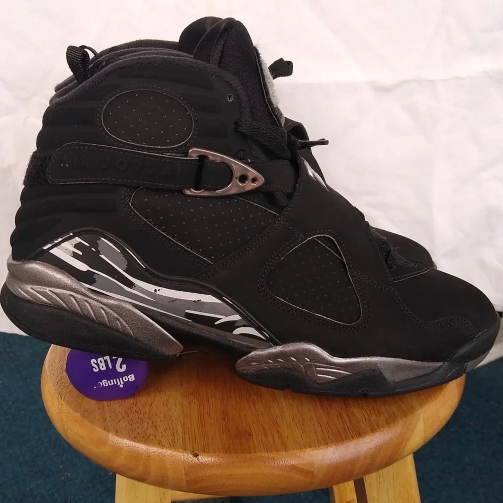 Jordan Retro 8 Chrome - Picture 1 of 8